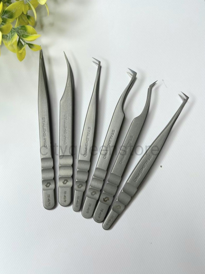 professional eyelashe tweezers